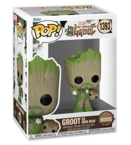 Funko Figurka POP Marvel: Groot jako Iron Man