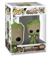 Funko Figurka POP Marvel: Groot jako Iron Man