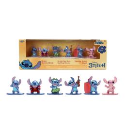 Jada Stitch Metal fig 6-pak 4cm