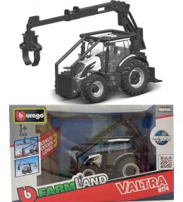 Valtra N174 z kłodami napęd BBURAGO