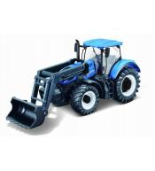 Farm Tractor New Holland T7.315 blue BBURAGO