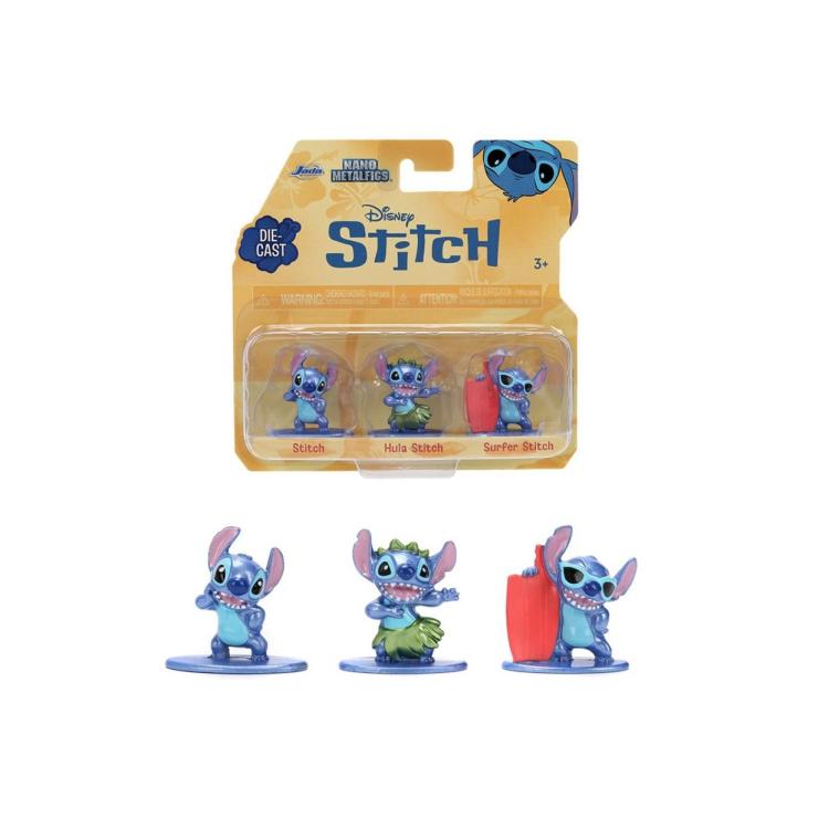 Jada Stitch Metal figurka 4cm 3szt