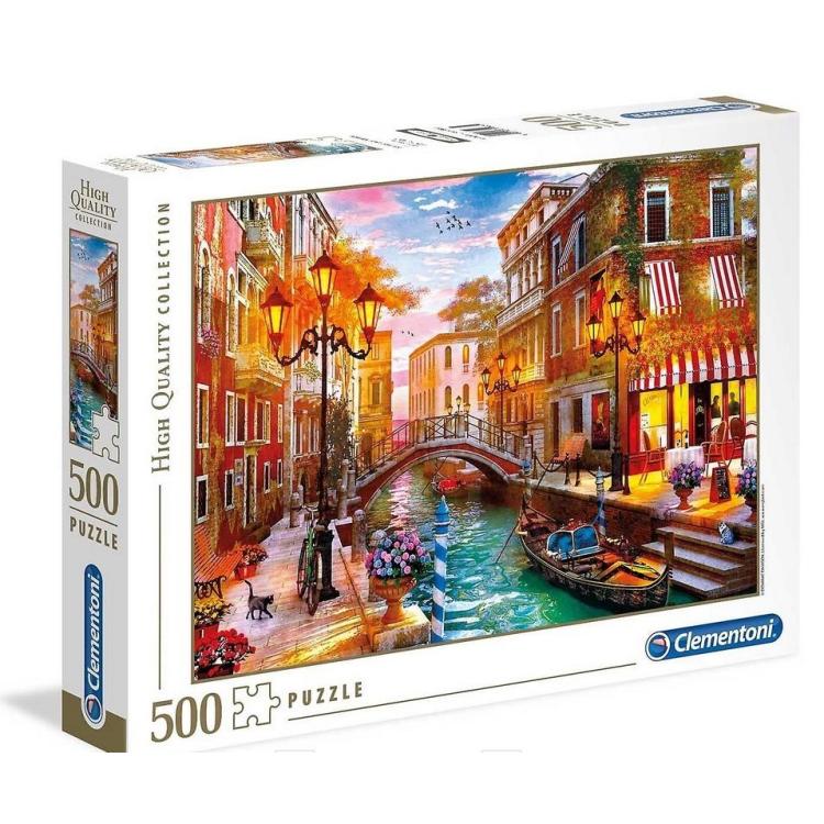 Puzzle 500 Zachód słońca nad Wenecją