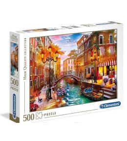 Puzzle 500 Zachód słońca nad Wenecją