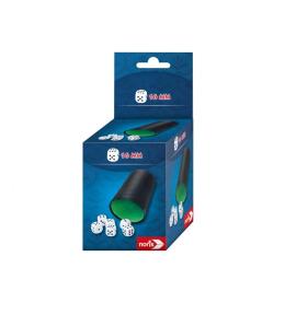 Noris Kubek z 6 kostkami do gry