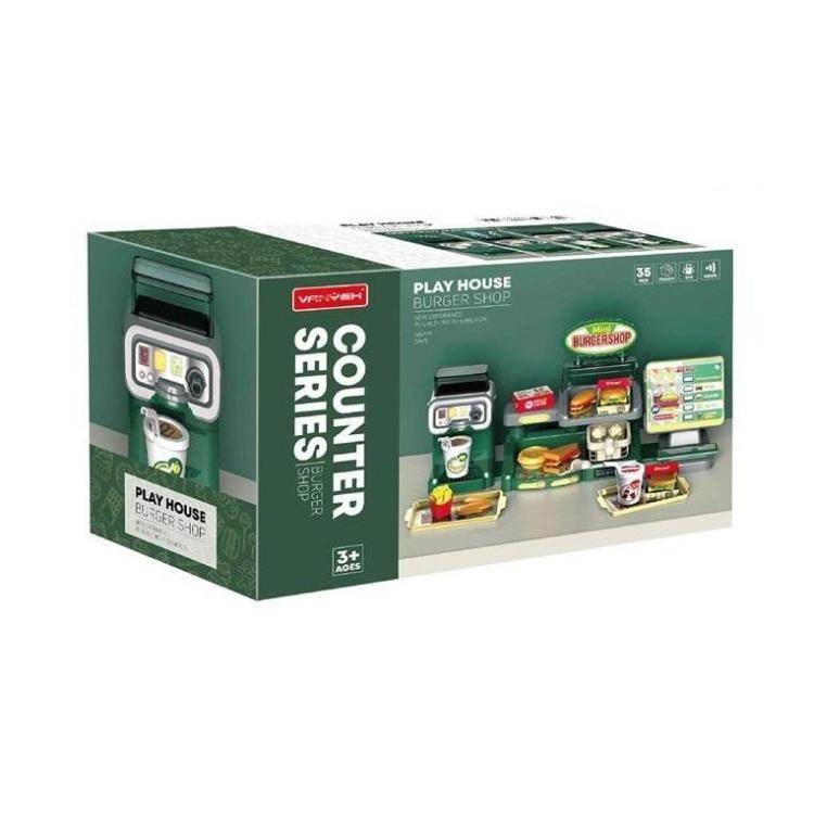 Zestaw restauracja fast food