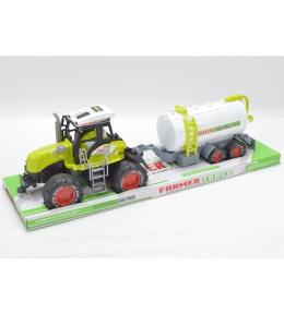 Traktor z cysterną