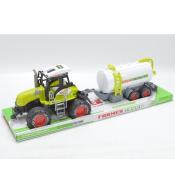 Traktor z cysterną