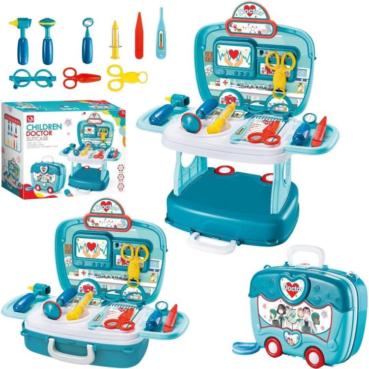 Zestaw lekarski stolik w walizce