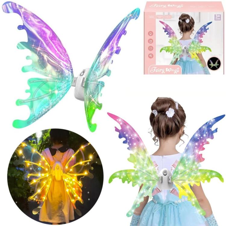 Skrzydła wróżki ze światłem i dźwiękiem