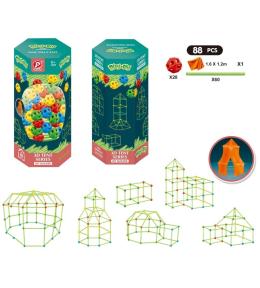 Klocki rurki namiot fosforyzujące 88el