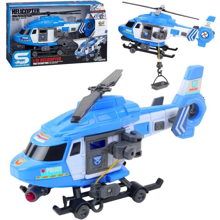 Helikopter ze światłem i dźwiękiem