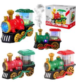 Lokomotywa światło i dźwięk, dym z komina MIX