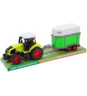 Traktor z przyczepą