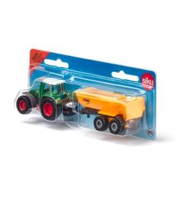 Siku Farmer - Fendt z wywrotką kolebową Krampe