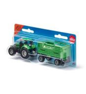 Siku Farmer - Deutz-Fahr z przyczepą Fortuna