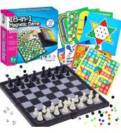 Zetaw gier planszowych 18w1 szachy