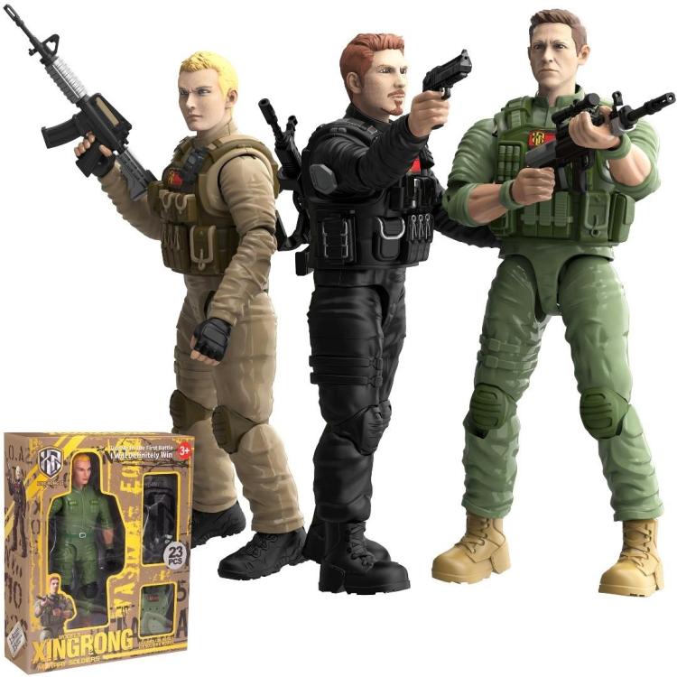 Żołnierz z bronią MIX