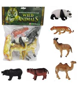 Zwierzęta zoo 6szt