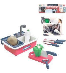 Zestaw kuchenny zlew z ociekaczem 12el.