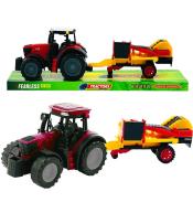 Traktor z maszyną rolniczą