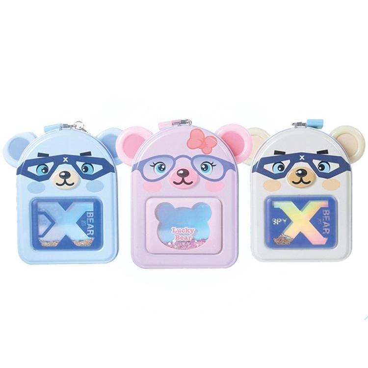 Skarbonka metalowa z motywem misia MIX