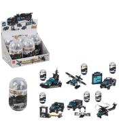 Klocki pojazd policyjny w jajku MIX