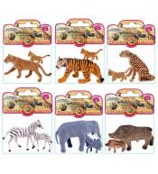 Zwierzęta flokowane mama i dziecko