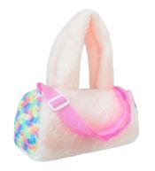 Torebka pluszowa cekiny