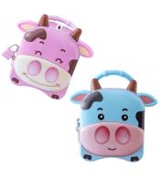 Skarbonka krowa kłódka MIX