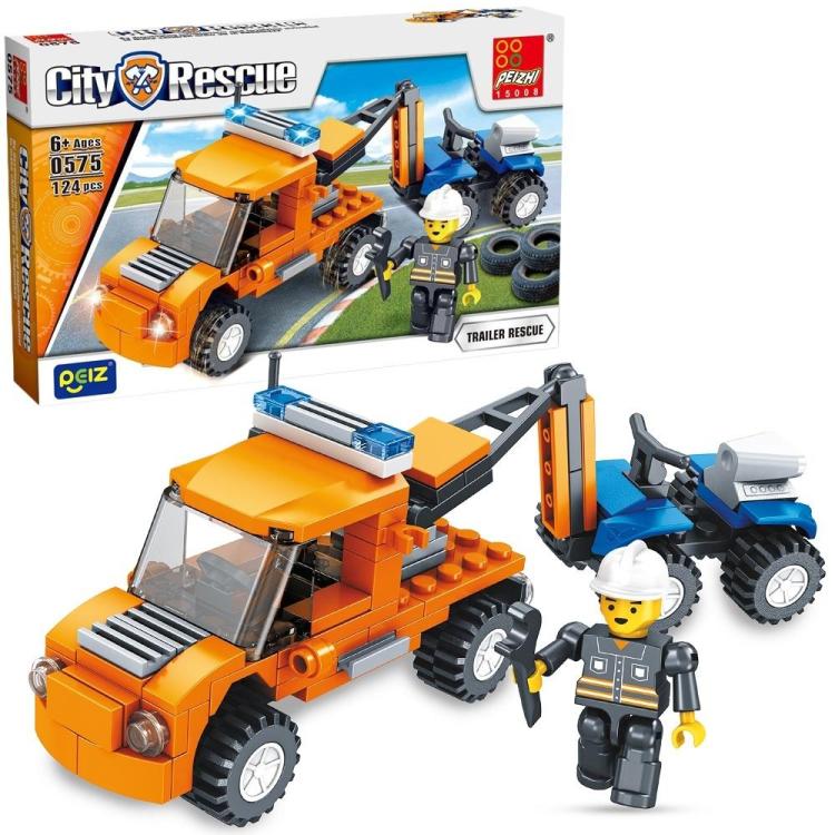 Klocki pomoc drogowa 124 elementy