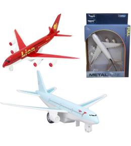 Samolot metalowy z dźwiękiem i napędem MIX
