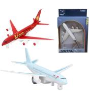 Samolot metalowy z dźwiękiem i napędem MIX