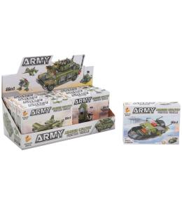 Klocki pojazd wojskowy 90 elementów MIX