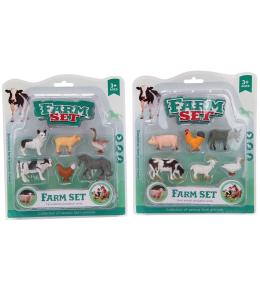 Zestaw zwierząt domowych 6szt MIX