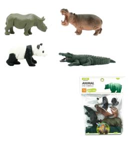Zwierzęta zoo 4szt