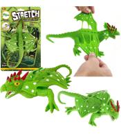 Dinozaur smok zielony do rozciągania