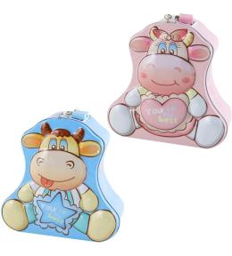 Skarbonka krówka kłódka MIX