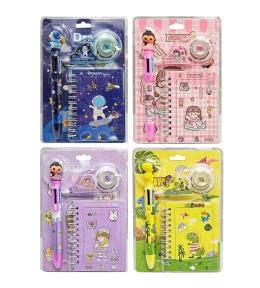 Notes z długopisem i korektorem MIX