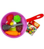 Patelnia z produktami