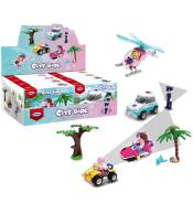 Klocki dla dziewczynki +74el MIX