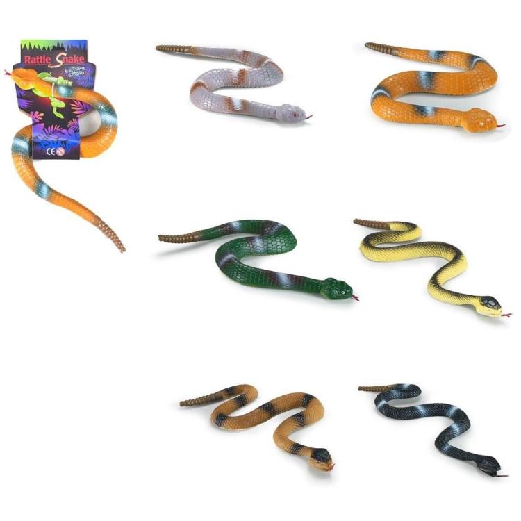 Wąż gumowy grzechoczący MIX