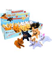 Piesek flokowany kiwający głową