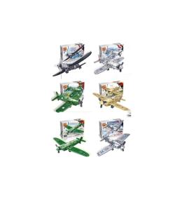 Klocki samoloty 20el MIX