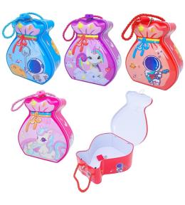 Skarbonka sakiewka jednorożec kosmos MIX