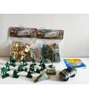 Zestaw wojskowy żołnierzyki MIX