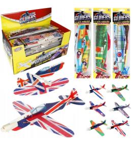 Samolot styropianowy myśliwiec MIX