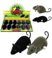 Mysz flokowana nakręcana MIX