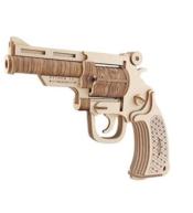 Układanka drewniana rewolwer