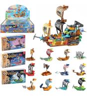 Klocki statek piracki +31el. MIX